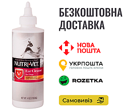 Вушні краплі Nutri-Vet Ear Cleanse для собак (0.118мл)