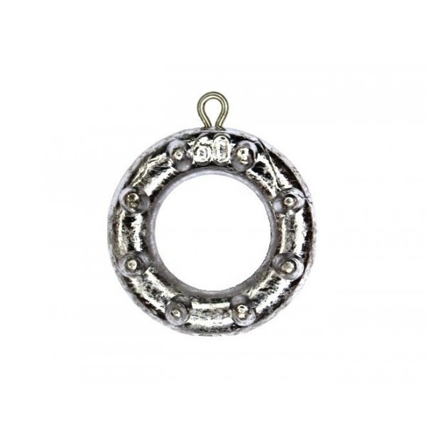 Грузило Кільце з шипами та вушком, 60г (Грузила з вушком), фото 1