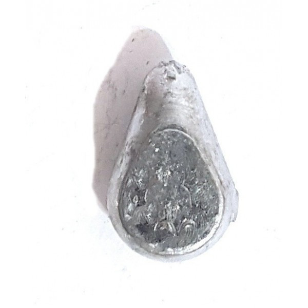 Грузило Крапля плоска ковзна, 34г (Грузила ковзні), фото 1