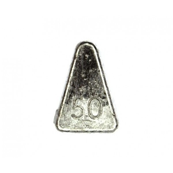 Грузило Трикутник ковзний, 50г (Грузила ковзні), фото 1