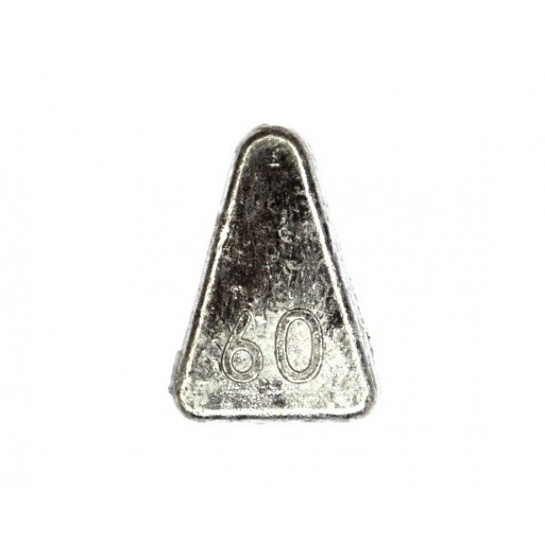 Грузило Трикутник ковзний, 60г (Грузила ковзні), фото 1
