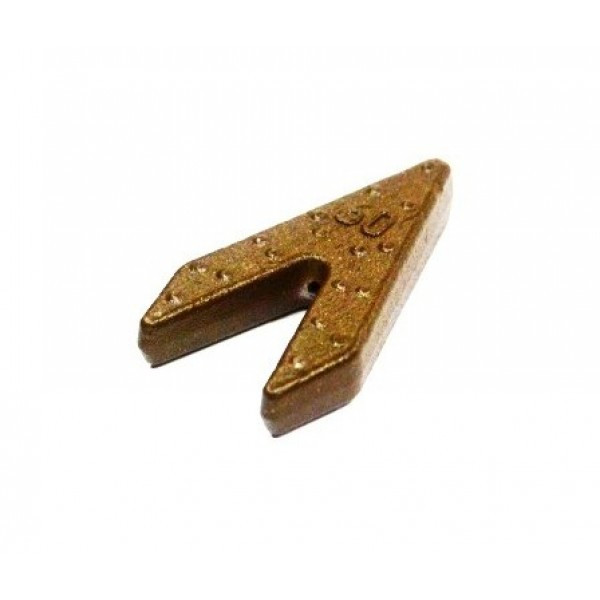 Грузило Макушатник Ластівчин хвіст фарбований, 60г (Грузила для макушатників), фото 1