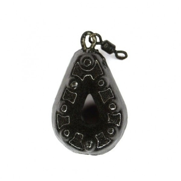 Грузило Грипа фарбована з вертлюгом, 90г (Грузила коропові), фото 1