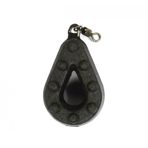 Грузило Грипа фарбована з вертлюгом, 120г (Грузила коропові), фото 1