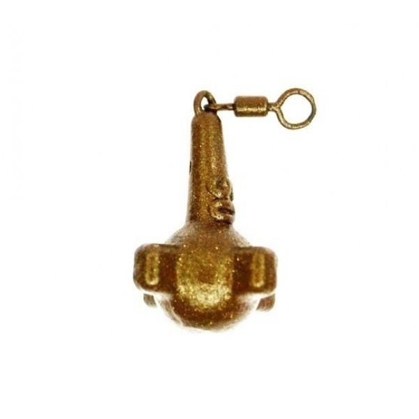 Грузило маркерне Булава фарбована з вертлюгом, 50г (Грузила коропові), фото 1