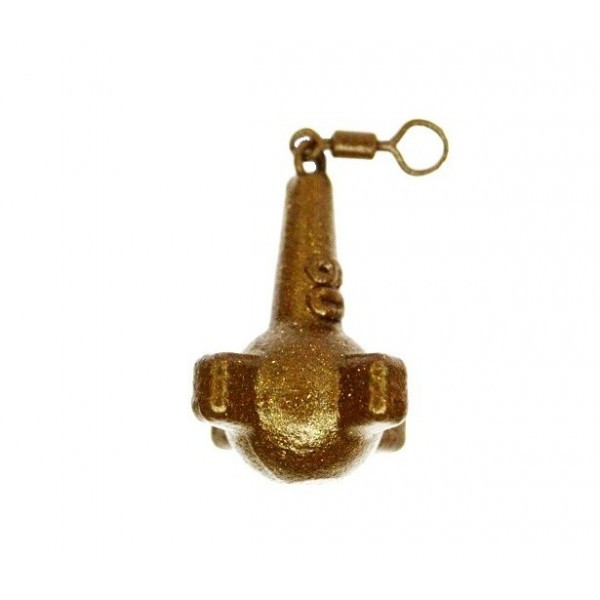 Грузило маркерне Булава фарбована з вертлюгом, 60г (Грузила коропові), фото 1