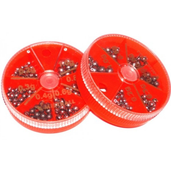 Набір грузил великий зелений, 5 розмірів (Набори грузил), фото 1