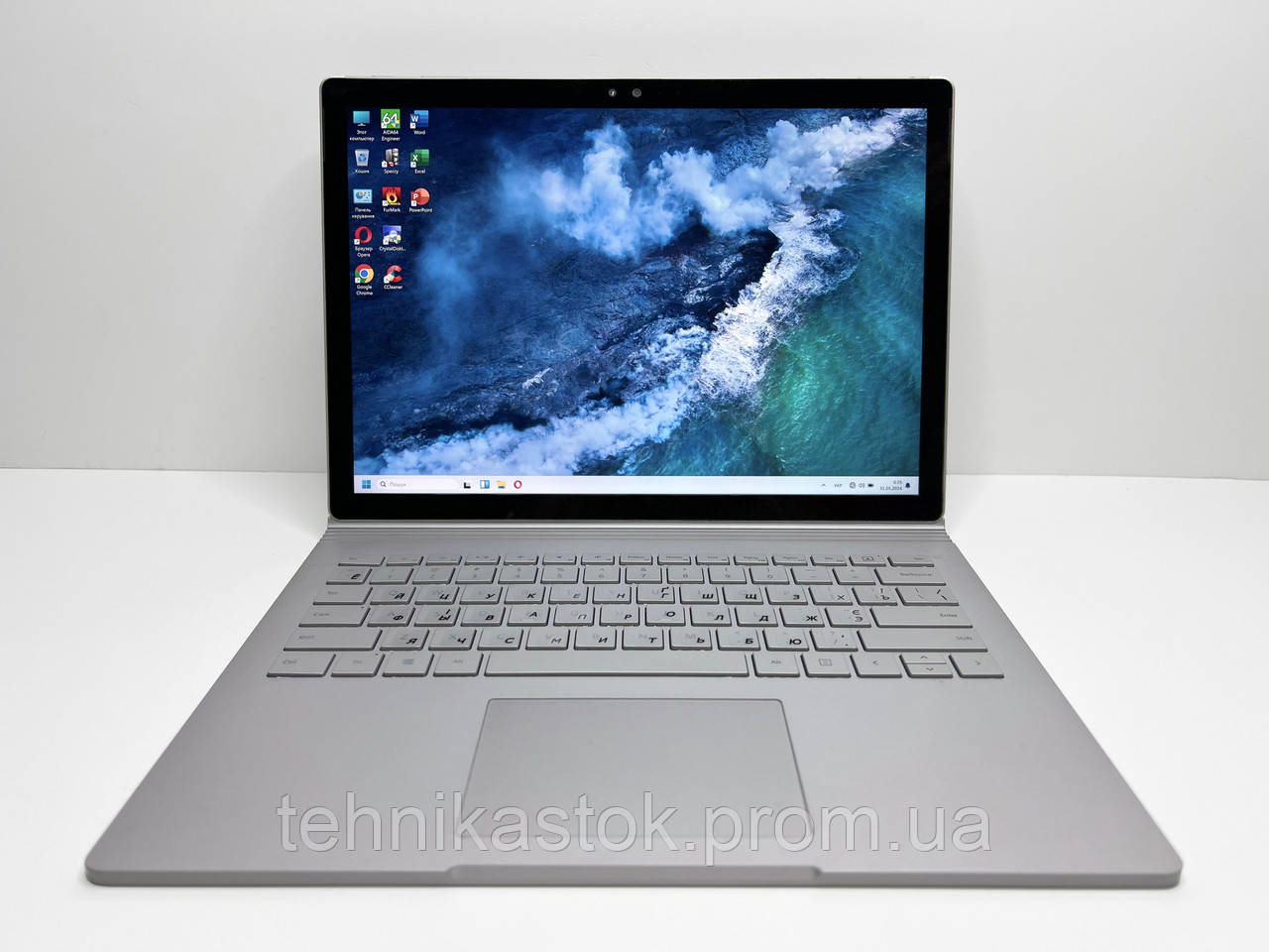 Ноутбук Microsoft Surface Book, Core i7-6600U, 8Gb, SSD 256Gb, GeForce ...