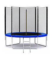 Батут SkyJump із захисною сіткою та сходами 312 см