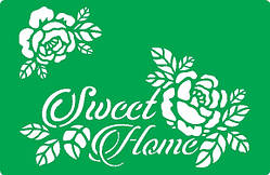 Трафарет багаторазовий самоклейний ЦР_34, 10х15см