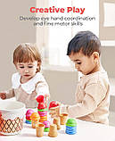 Набір для сортування та рахунку Відро з морозивом (30 шт) (108-653), фото 6