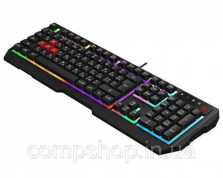 Клавіатура A4Tech B135N Bloody Black USB (код 135979)