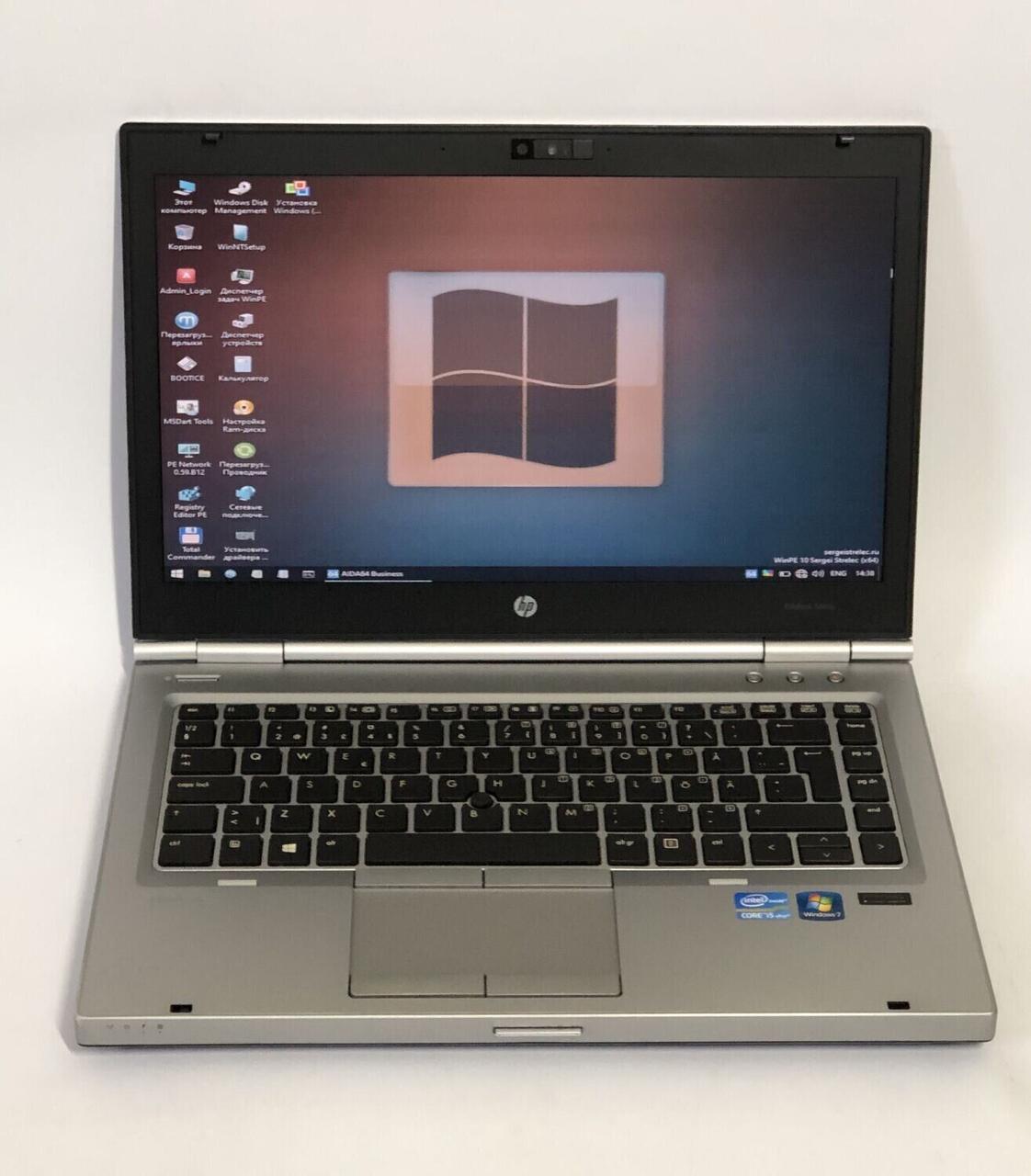 Б/в Ноутбук HP EliteBook 8460p 14" 1366x768| Core i5-2520M| 8 GB RAM| 500 GB HDD| Radeon HD 6470M 1GB