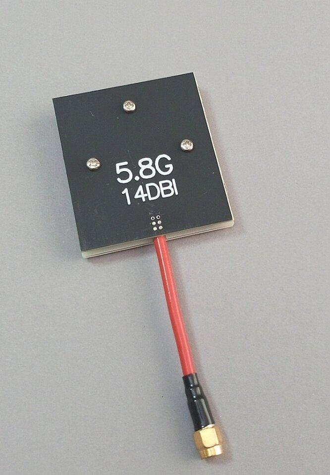Антена FPV 5400-5930MHz 14dbi, до 50W, FPV Panel/Patch, RP SMA