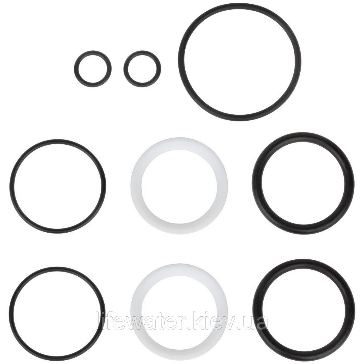 Комплект ущільнювальних кілець FPM для кульового крана Effast d20 мм, фото 1