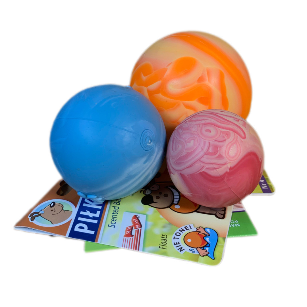 Іграшка для собак Sum-Plast м'ячик жувальний 3.5 см, гладкий, фото 1