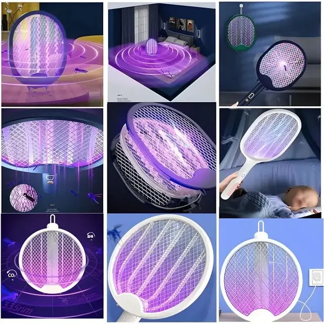 Світлодіодна пастка для комарів 3 в 1 3000 в LY-474, Електрична лампа пастка для комарів