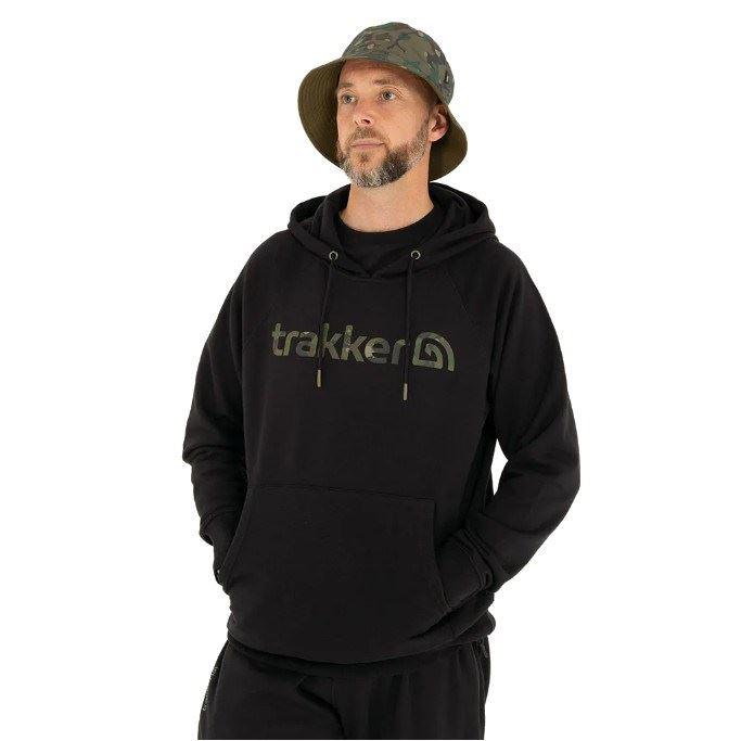 Чоловічі толстовка Trakker CR Logo Hoody Black Camo, чоловіче фірмове худі Trakker L, фото 1