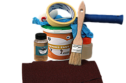 Емаль акрилова для ванн Fеniks Easy 800г Біла з набором для реставрації ванн