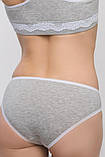 Сірі трусики для вагітних та годуючих матусь з мереживом 42, фото 2