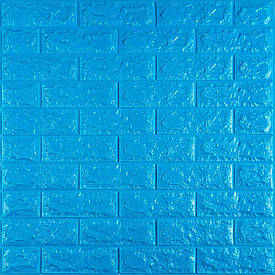 3D панель самоклеюча цегла Синій 700х770х7мм (003-7) SW-00000060