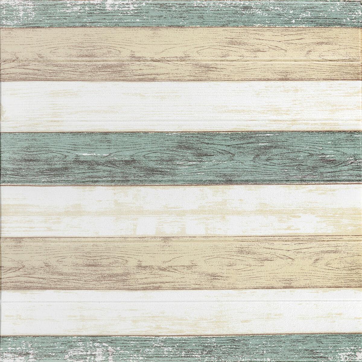 Самоклеюча декоративна 3D панель Молоде дерево 700x700x4мм (380) SW-00000526, фото 1