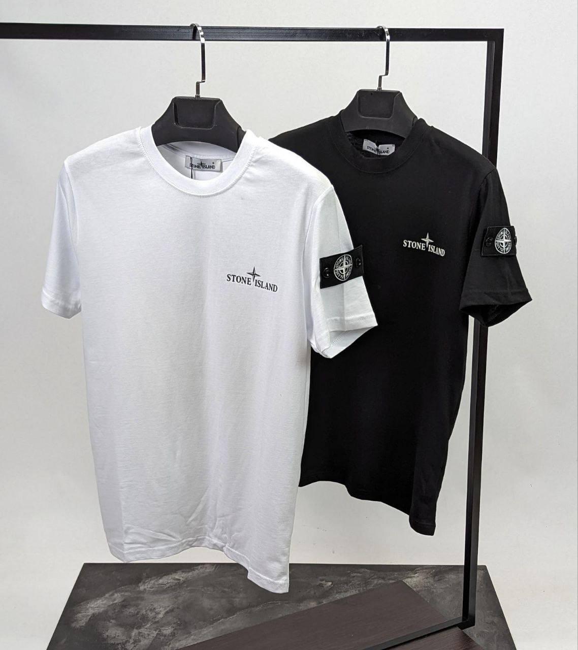Чоловіча футболка Stone Island CK8198 біла