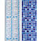 Самоклеюча плівка синя мозаїка 0,45х10м SW-00000825, фото 4