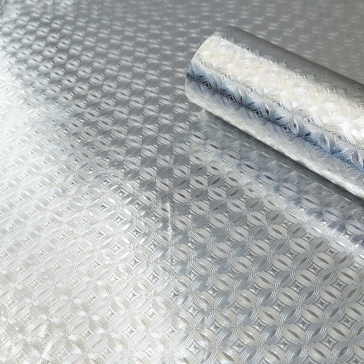 Самоклеюча плівка візерункова срібло 0,40х10м SW-00000796, фото 1