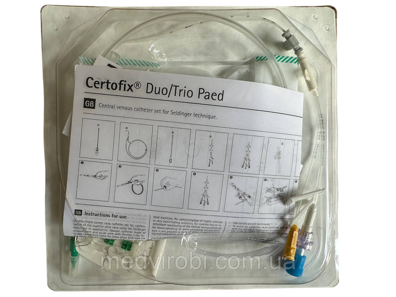 Набір для катетеризації центральних вен Certofix Duo Paed S 413