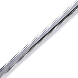 D-образний молдінг 3m*8mm*4mm СРІБЛО (D) SW-00001552