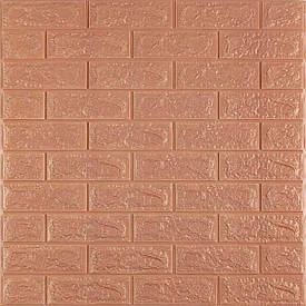 3D панель самоклеюча цегла пудра 700x700x7мм SW-00001800