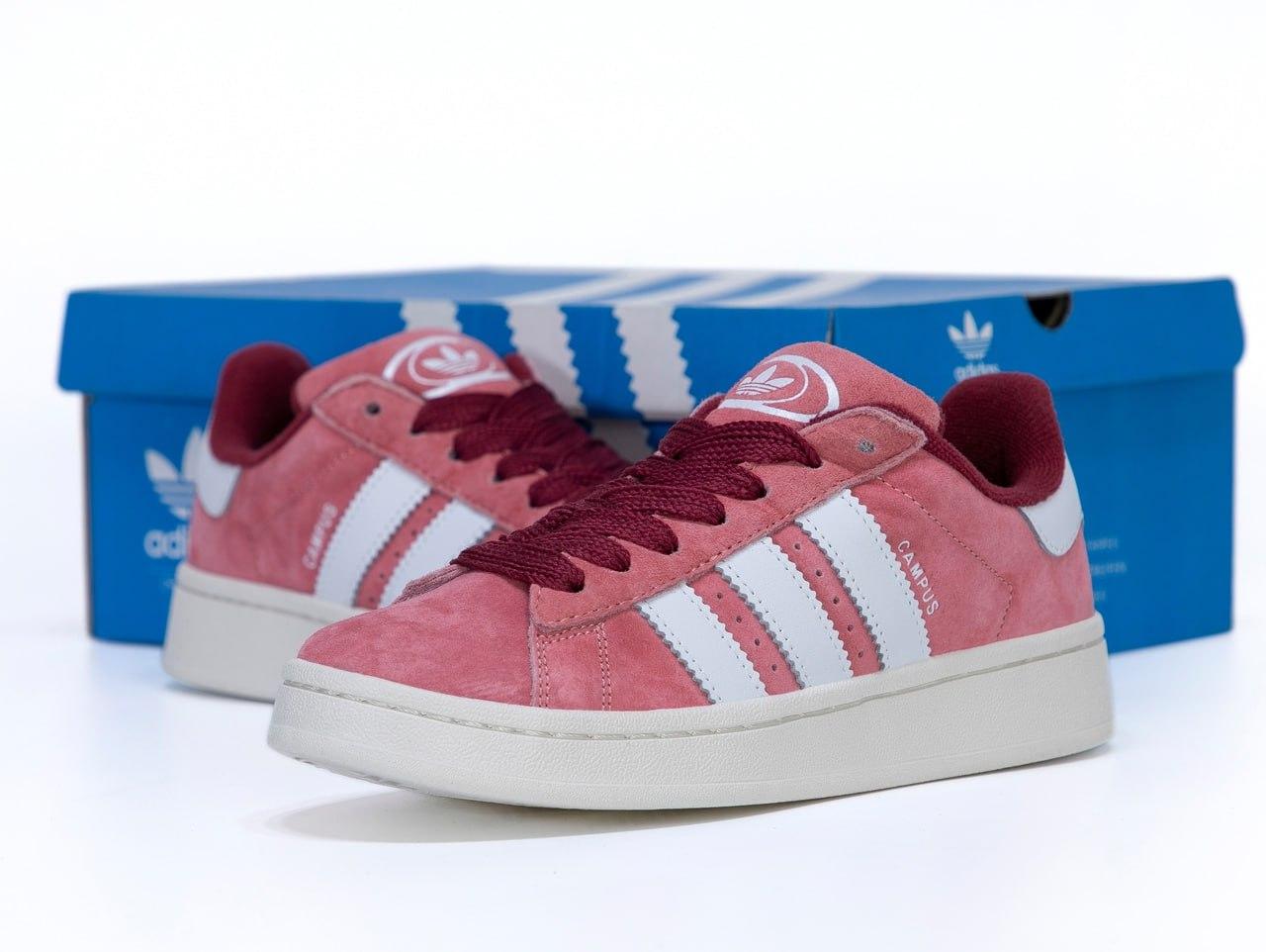 Жіночі рожеві Кросівки Adidas Campus