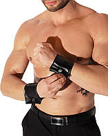 Чоловічі браслети з потайним гаманцем Noir Handmade H075, пара, під латекс, потайна блискавка - SX0388