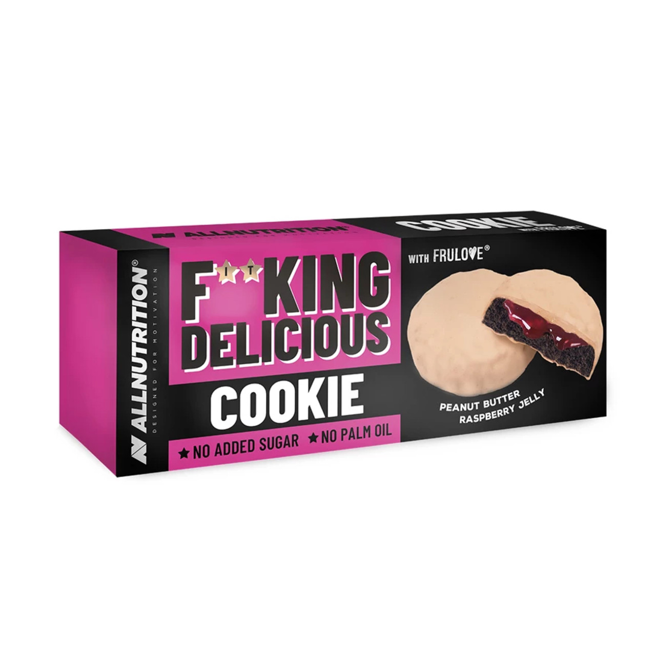 Fitking Delicious Cookie - 128g Peanut Butter Raspberry Jelly, фото 1