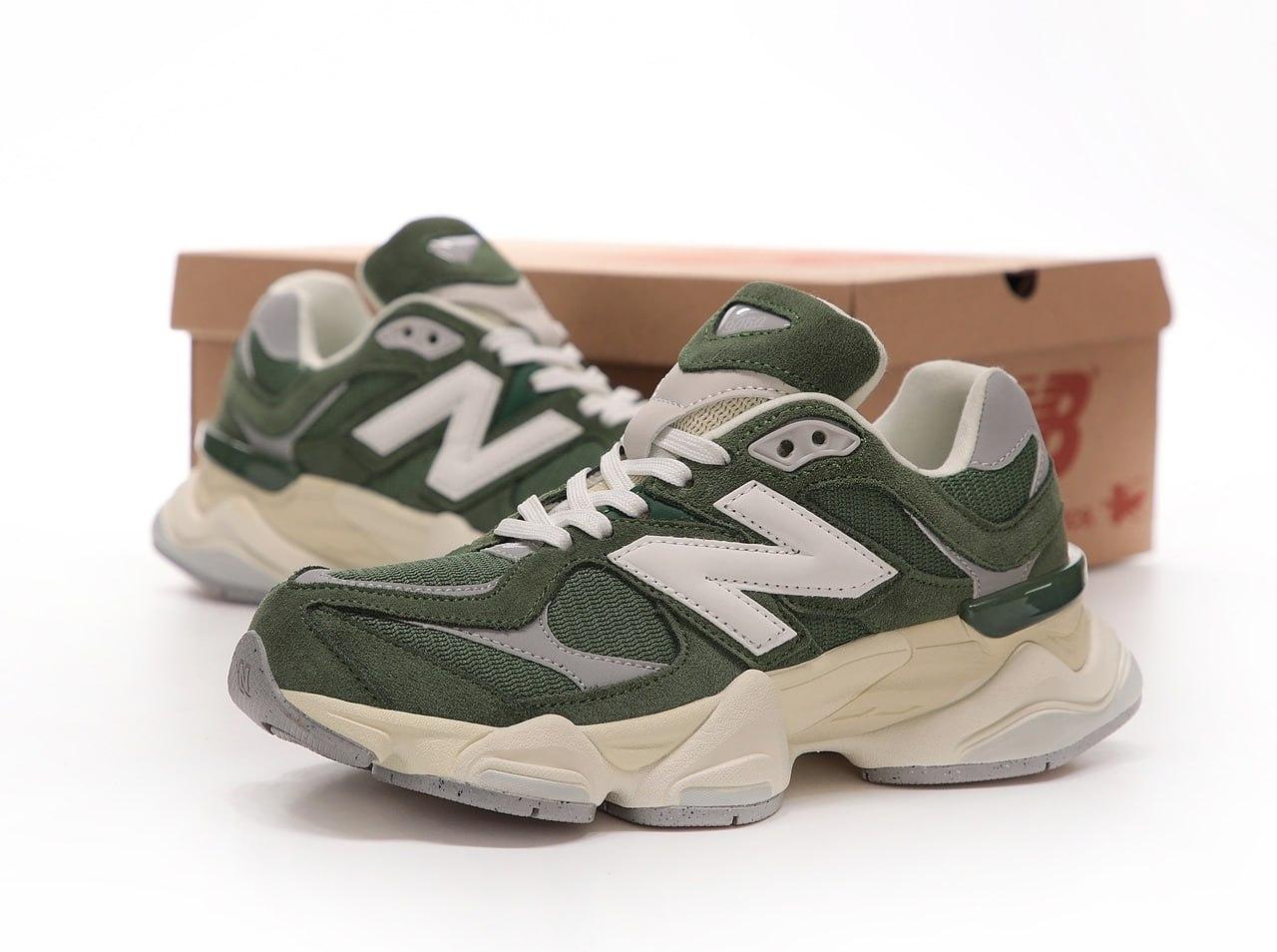 Жіночі зелені Кросівки New Balance 9060