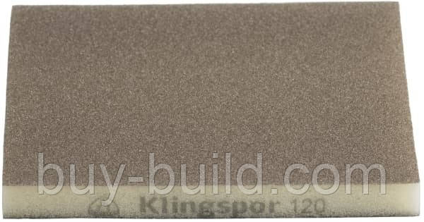 Наждачка-губка KLINGSPOR Р120 SW501 125281 (Р)
