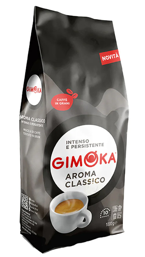 Кава в зернах Gimoka Aroma Classico 1000 г Італія