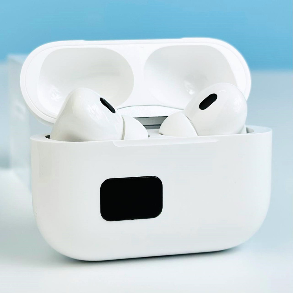 Безпровідні навушники в кейсі з цифровим дисплеєм AirPods Pro2 Air Pro6 з безпровідною зарядкою Білий 46371, фото 1