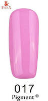 Гель-лак F. O. X. Pigment №017 бузково-рожевий, емаль