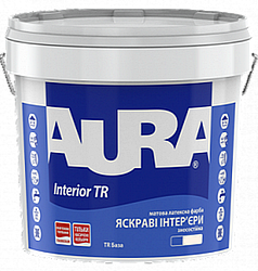 Aura Interior TR, фарба для стін та стель (прозора база), акрилова матова, 0,9л