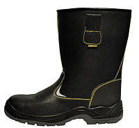 Чоботи робочі шкіряні без мет носка Літні без утеплювача