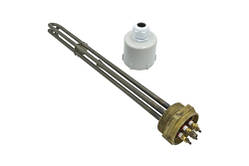 Тен Kawai 2.0" для електрокотла 220 В 9 кВт, 6 контактів, потужний обігрів