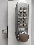 Кодовий замок Lockod LC130 врізний-засувка механічний цифровий 2 тип, фото 2