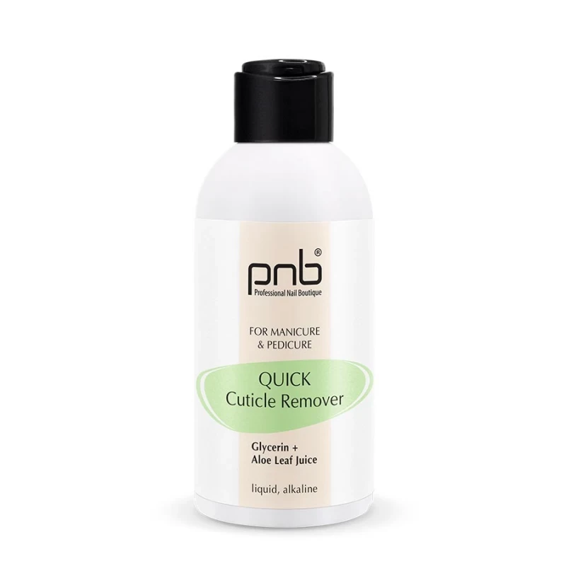 Засіб для видалення кутикули PNB Quick Cuticle Remover, швидкодіючий, лужний, 150 мл