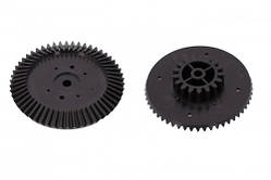 Шестерня для м’ясорубки Ротор 04.081 d=38/82, 54 зуба, чорна, 6,5 мм