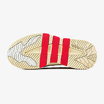 Чоловічі кросівки Adidas Niteball Beige Orange Адідас Найтбол бежеві замша демісезон, фото 6
