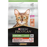 Сухий корм для стерилізованих котів Sterilised Adult Vital Functions з лососем і рисом 1,5 кг Purina
