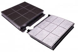 Вугільний фільтр для витяжки Whirlpool 484000008575, 226x213x30 мм, індикатор заміни.