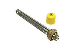 Тен Kawai 4.5 кВт для електрокотла 380 В, 1½" різьба, 3 елементи